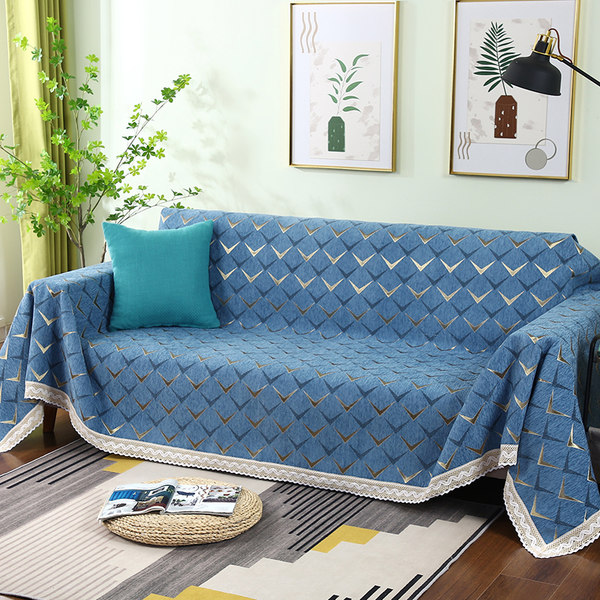 Диван, нескользящое универсальное одеяло на четыре сезона, простой и элегантный дизайн