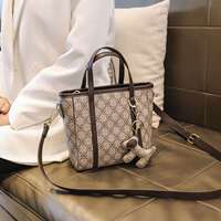 Fashion handbag women's vegetable basket bag new shoulder me