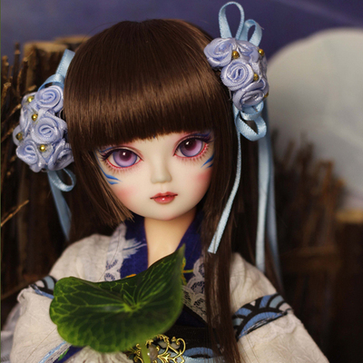 taobao agent Free shipping+gift package ok 6 points BJD doll SD doll girl Qinglian nelumbo naked baby doll