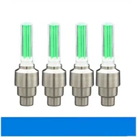 Зеленая световая палочка, батарея, 4 шт