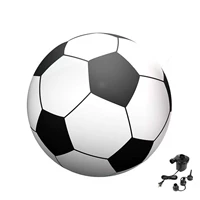 1 метр футбол+насос насоса заряда