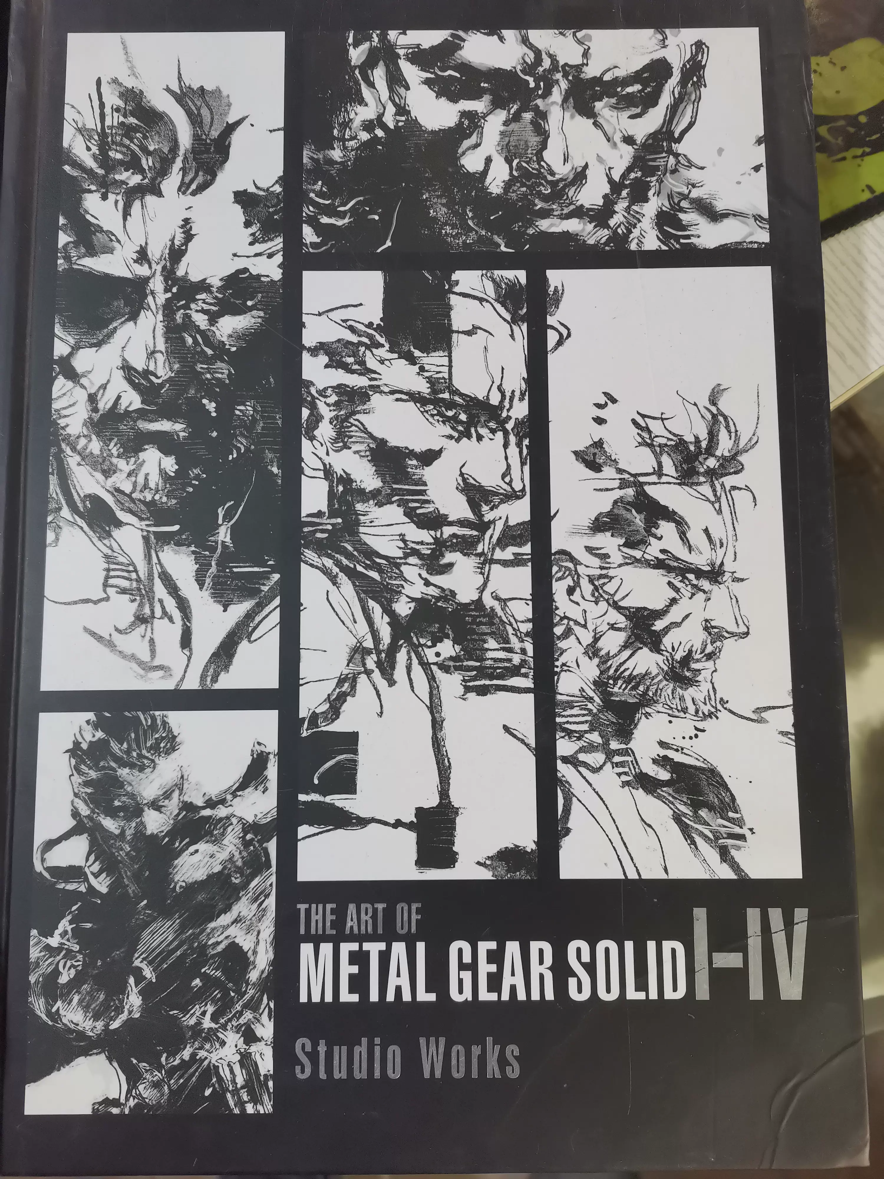 原版現貨The Art of Metal Gear Solid I-IV-Taobao