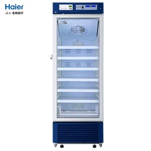 Медицинский холодильник Haier, 2-8 градусов, ящик для хранения лекарств, лабораторный холодильник для вакцин, низкотемпературная морозильная камера HYC-391