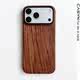 Dark Wood Grain iPhone Case for iPhone 18 – 12, iPhone Air, iPhone 16e, iPhone 12/12 Pro, iPhone X, iPhone XR