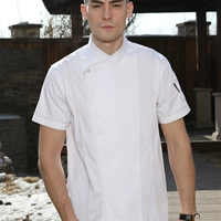 Скрытый белый топ с короткими рукавами