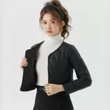 Короткая легкая и тонкая демисезонная куртка, удерживающий тепло базовый пуховик, вкладыш с пухом