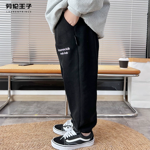 Детские осенние штаны для мальчиков, подходит для подростков