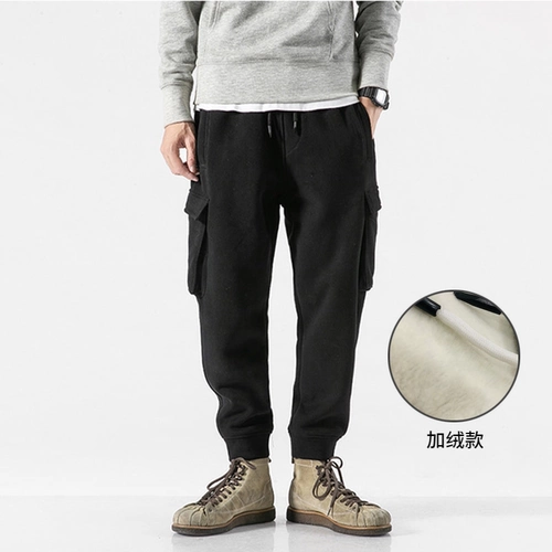 Спортивные тонкие штаны, оверсайз, осенние