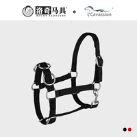 Cavassion Tuning Cage Head Black Red Horses Training Rocky Horse Horses 8218008
