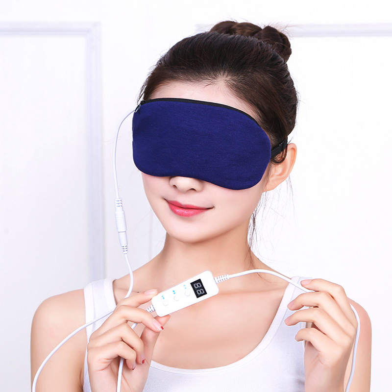 Buy USB Electric heating thermal eye Mask Eye massage instrument hot ...