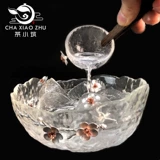 Стеклянный большой японский матовый чайный сервиз, DIY, увеличенная толщина