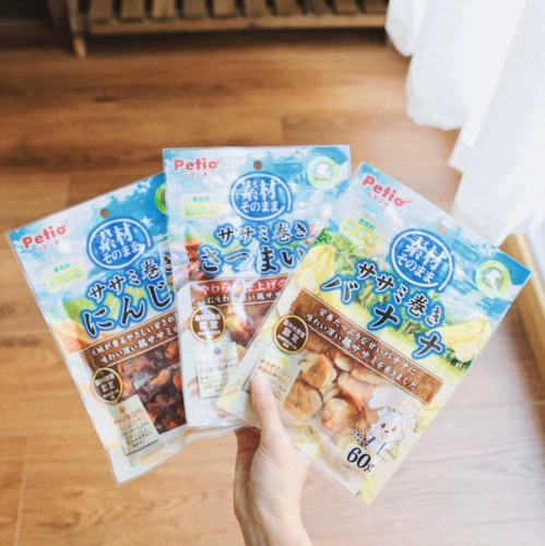 Petio Paido куриная курица перерывы вокруг сладкого картофеля банановые кусочки собак, фрезевая закус