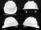 Mũ bảo hiểm an toàn công trường xây dựng tiêu chuẩn quốc gia dành cho nam giới ABS dày xây dựng kỹ thuật xây dựng lãnh đạo kỹ thuật xây dựng in mũ bảo hiểm tùy chỉnh mũ bảo vệ 