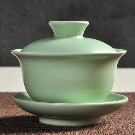 【汝窑大号盖碗】_陶瓷茶杯图片_盖碗陶瓷茶杯价格_搭配分享 - 爱逛街