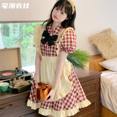 taobao agent Uniform, soft cute dress, apron, cosplay, Lolita style