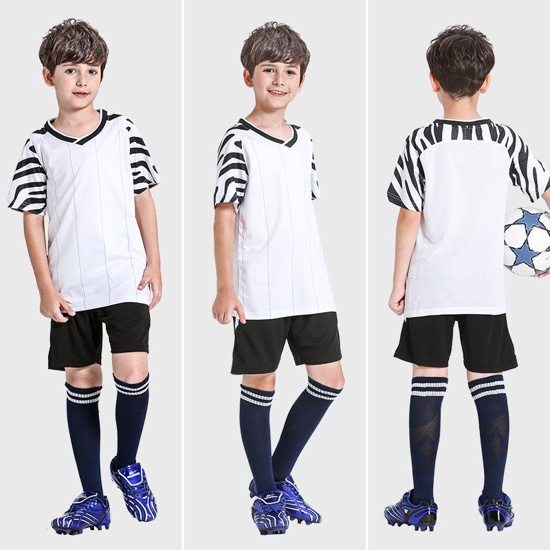 Children's football clothing suits sports elementary school football clothing training clothing boys and girls custom printed team jerseys