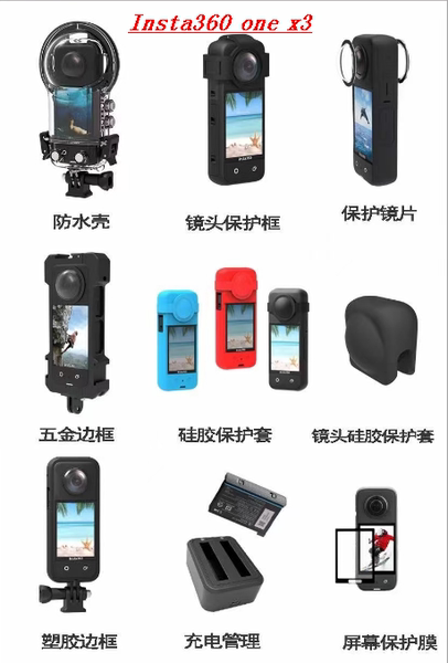 Совместимая защитная камера, защитный объектив, x3, x3