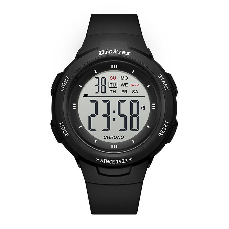 Dickies运动防水电子手表