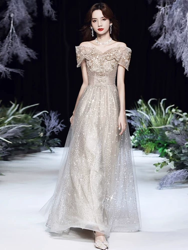 Элитное небольшое вечернее платье, премиум класс, открытые плечи