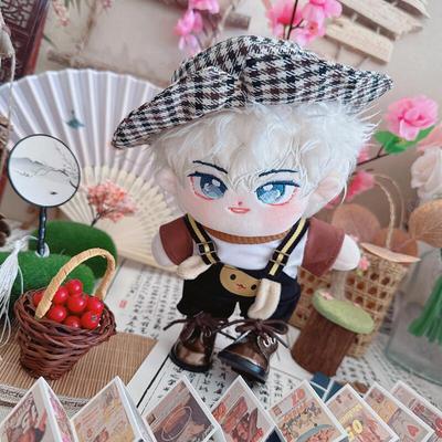 taobao agent Cotton doll, clothing, suspenders, 20cm