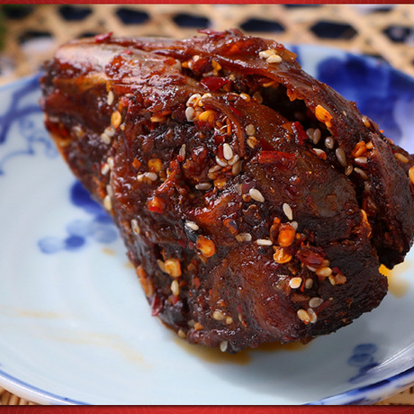 四川特产 麻辣冷吃兔头双流兔头自贡特色小吃秘制风味(2只)