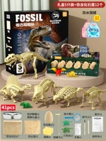 Подарочная коробка, динозавр, ископаемые