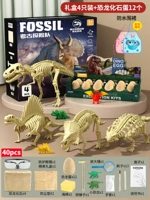 Подарочная коробка, динозавр, ископаемые