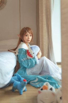 taobao agent Let's draw the final fantasy 14FF14 sleeping robe customization