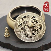 Рыбы плоская печь (с вставкой благовоний+пожарный хлопок)