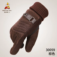 Мужские демисезонные удерживающие тепло утепленные ветрозащитные уличные перчатки