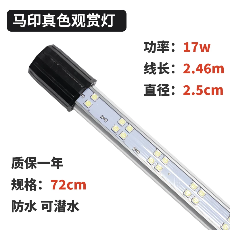 马印神灯金龙灯专用龙鱼真色灯南美鱼冷色系增艳灯鱼缸灯led防水 detail 19