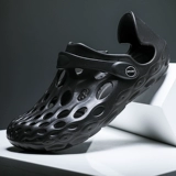 Тапочки в стиле Crocs, пляжные летние босоножки, мужские модные мужские тапочки для школьников и студентов, коллекция 2021 года, в корейском стиле, для влюбленных, подходят для носки на улице