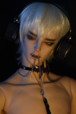 taobao agent [Big Claw BJD]*Bite marks*nodded from the shark ring 3 -point uncle neck decoration neck chain mask