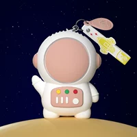 Розовый космонавт, подвеска, зарядный кабель с usb-зарядкой