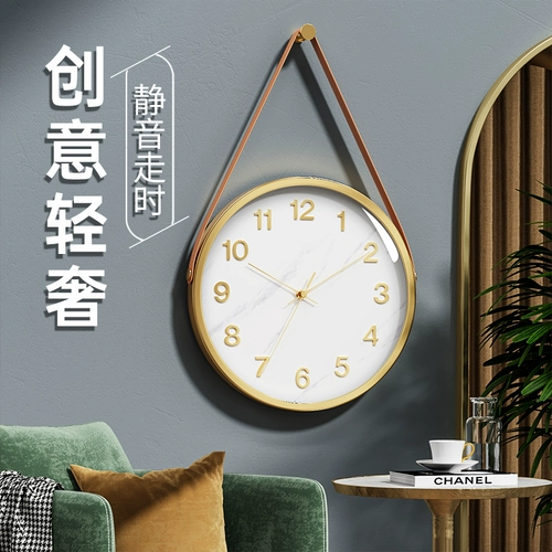 Модное современное кварцевое украшение для гостиной, настенные часы, коллекция 2021, эффект подтяжки, популярно в интернете