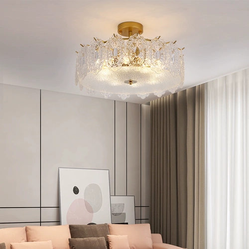 Потолочный светильник, современный и минималистичный креативный кварц для спальни, популярно в интернете, легкий роскошный стиль, коллекция 2023
