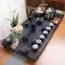 Bộ trà đá Wujin, khay trà đá tự nhiên nguyên khối tích hợp trong nhà, bếp từ hoàn toàn tự động, bộ trà kung fu phòng khách bàn trà điện thông minh giá rẻ Bàn trà điện