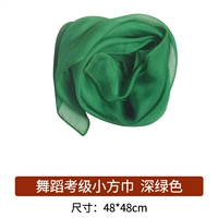 Зеленый носовой платок, 48×48см