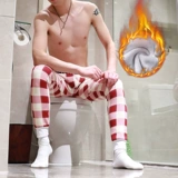 Термобелье, хлопковые удерживающие тепло штаны, осенние демисезонные леггинсы для школьников