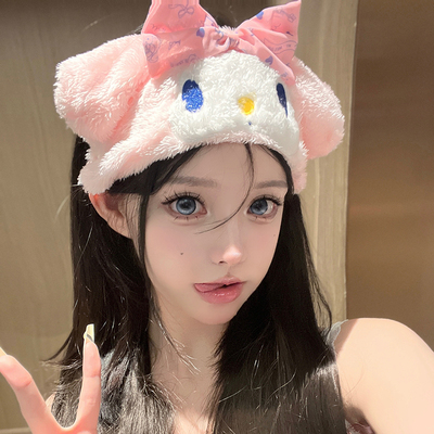 taobao agent Japanese demi-season headband for face washing, non-slip cute hair accessory