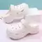 Giày Croc Dép nữ đế dày chống trượt tăng chiều cao Dép nữ đế mềm mới dành cho y tá dép đặc biệt trong phòng mổ dành cho nữ 