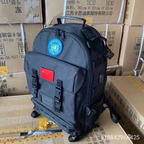 Черный универсальный тактический рюкзак, емкость для воды