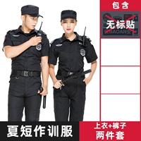 Летняя короткая учебная служба топ+брюки (исключая знаки)