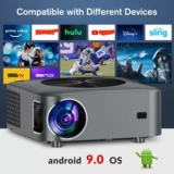 Full HD 1080p Projector Home Theatre 5G Wi -Fi Smart Android