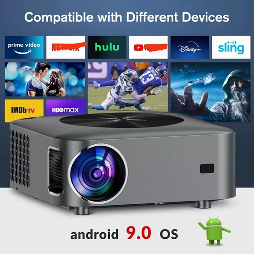 Full HD 1080p Projector Home Theatre 5G Wi -Fi Smart Android