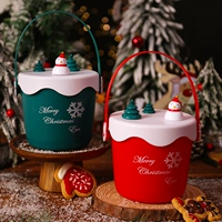 Рождественский раунд снеговик (2 установки)