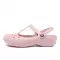 2024 Mới Retro Mary Jane Crocs Y Tá Chuyên Nghiệp Giày Sandal Nữ Chống Trơn Trượt Giày Đi Biển Dày Jelly Giày 