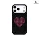 The Bling World Rhinestone Heart iPhone Case for iPhone 17, iPhone 17 Pro and iPhone 17 Pro Max