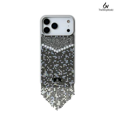 The Bling World Rhinestone Fringe iPhone Case for iPhone 17, iPhone 17 Pro and iPhone 17 Pro Max