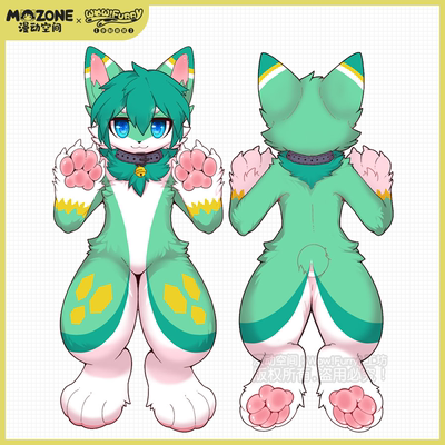 taobao agent Man -spatial original Furry Beast Dragon Wolf Zhuo Nuo Fursuit Full Establishment of Half -Personal Custom Mao